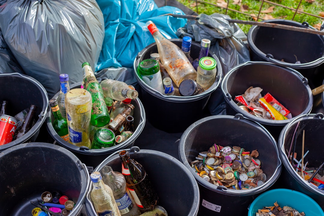 Photo Recycling bins