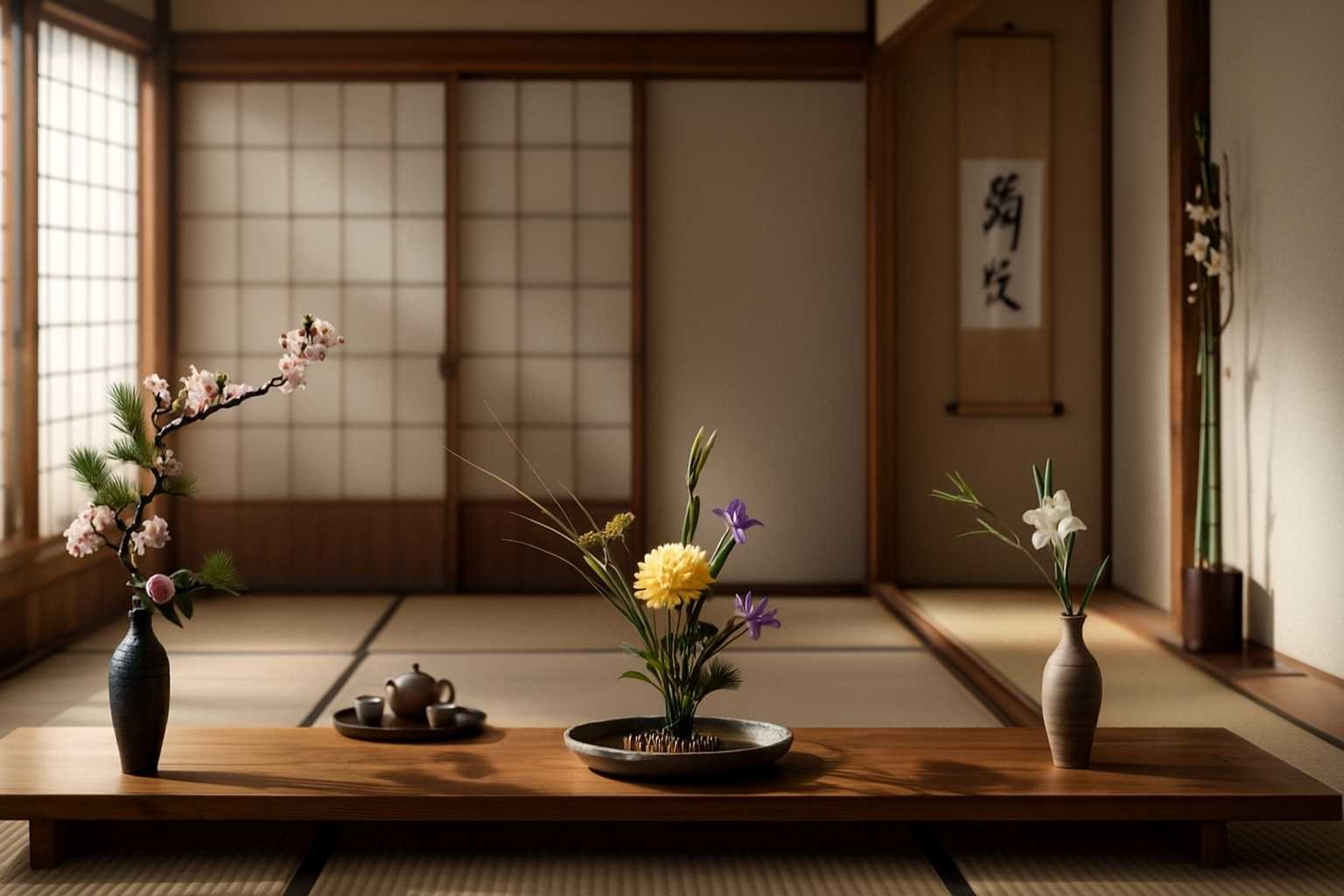 Buchetele de flori în cultura japoneză: cum ne inspiră ikebana