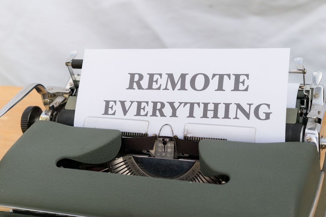 Photo remote work rights
