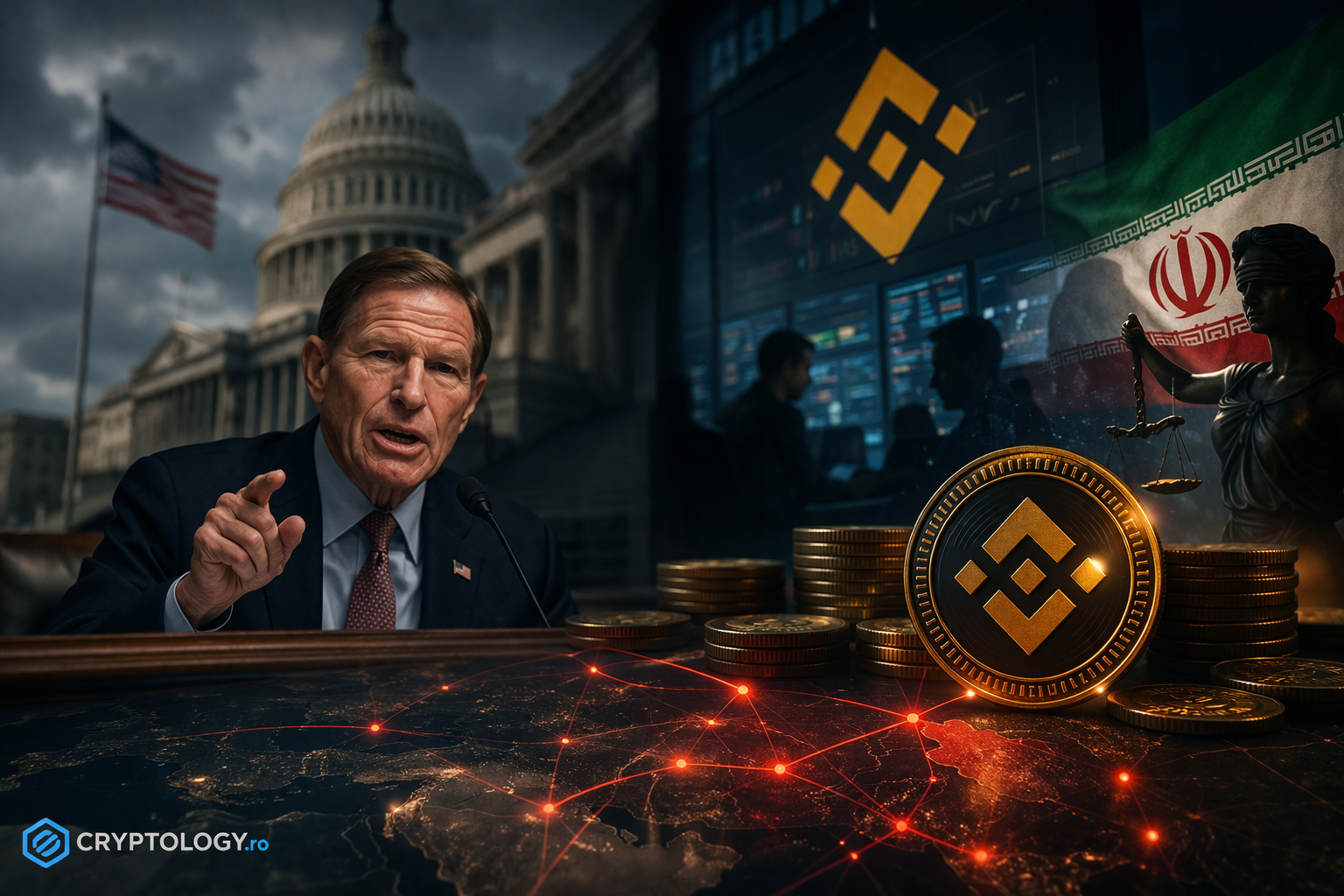 Binance, acuzată că a indus în eroare Congresul SUA privind tranzacțiile legate de Iran