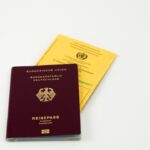 Photo new passports and identity documents
